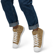 Load image into Gallery viewer, Men’s high top canvas shoes
