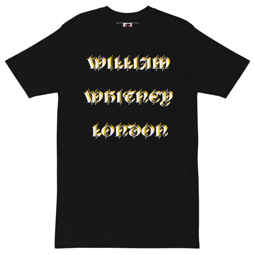 William & Whitney London Men’s premium heavyweight tee