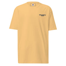 Load image into Gallery viewer, William &amp; Whitney London yellow Men’s premium heavyweight tee
