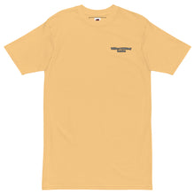 Load image into Gallery viewer, William &amp; Whitney London yellow Men’s premium heavyweight tee
