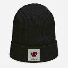 Load image into Gallery viewer, William &amp; Whitney London Organic ribbed beanie
