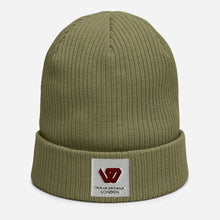 Load image into Gallery viewer, William &amp; Whitney London Organic ribbed beanie
