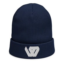 Load image into Gallery viewer, William &amp; Whitney London Organic ribbed beanie
