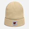 William & Whitney London Organic ribbed beanie