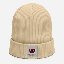 Load image into Gallery viewer, William &amp; Whitney London Organic ribbed beanie
