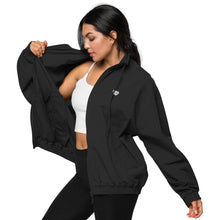 Load image into Gallery viewer, William &amp; Whitney London Women’s Black tracksuit tops Recycled tracksuit jacket
