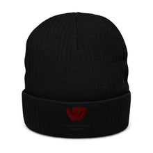 Load image into Gallery viewer, William &amp; Whitney London Ribbed knit beanie
