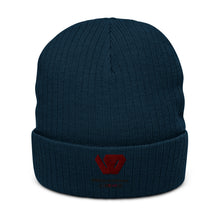 Load image into Gallery viewer, William &amp; Whitney London Ribbed knit beanie
