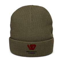 Load image into Gallery viewer, William &amp; Whitney London Ribbed knit beanie
