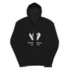 William & Whitney London Unisex basic zip hoodie