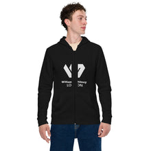 Load image into Gallery viewer, William &amp; Whitney London Unisex basic zip hoodie
