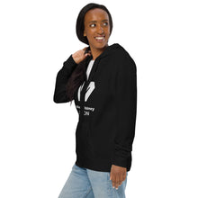 Load image into Gallery viewer, William &amp; Whitney London Unisex basic zip hoodie
