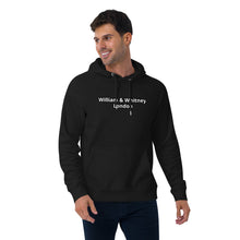Load image into Gallery viewer, William &amp; Whitney London Unisex eco raglan hoodie
