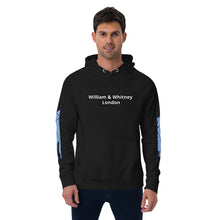 Load image into Gallery viewer, William &amp; Whitney London Unisex eco raglan hoodie
