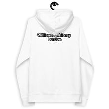 Load image into Gallery viewer, William &amp; Whitney London Unisex eco raglan hoodie
