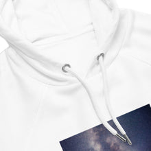 Load image into Gallery viewer, William &amp; Whitney London white Unisex eco raglan hoodie
