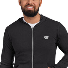 Load image into Gallery viewer, William &amp; Whitney London Unisex zip hoodie
