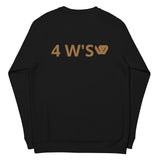 William & Whitney London Unisex organic raglan sweatshirt