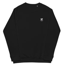 Load image into Gallery viewer, William &amp; Whitney London Unisex organic raglan sweatshirt
