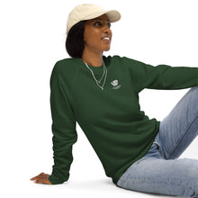 Load image into Gallery viewer, William &amp; Whitney London Unisex organic raglan sweatshirt
