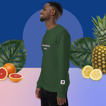 Load image into Gallery viewer, William &amp; Whitney London Unisex organic raglan sweatshirt
