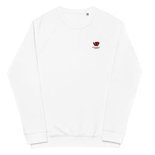 Load image into Gallery viewer, William &amp; Whitney London Unisex organic raglan sweatshirt
