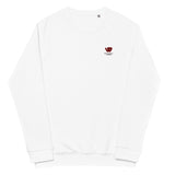 William & Whitney London Unisex organic raglan sweatshirt