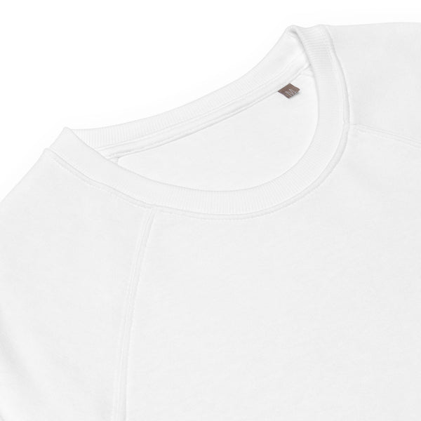 William & Whitney London Unisex organic raglan sweatshirt