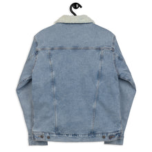 Load image into Gallery viewer, William &amp; Whitney London Unisex denim sherpa jacket
