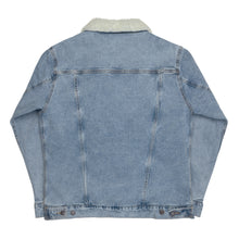 Load image into Gallery viewer, William &amp; Whitney London Unisex denim sherpa jacket
