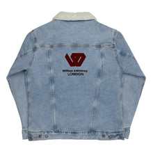 Load image into Gallery viewer, William &amp; Whitney London Unisex denim sherpa jacket
