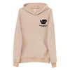 William & Whitney London Unisex sueded fleece hoodie