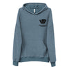 William & Whitney London Unisex sueded fleece hoodie