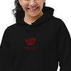 Women's eco fitted hoodie