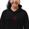 Women's eco fitted hoodie