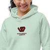 Women's eco fitted hoodie