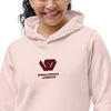 Women's eco fitted hoodie