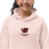 Women's eco fitted hoodie