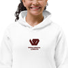 Women's eco fitted hoodie